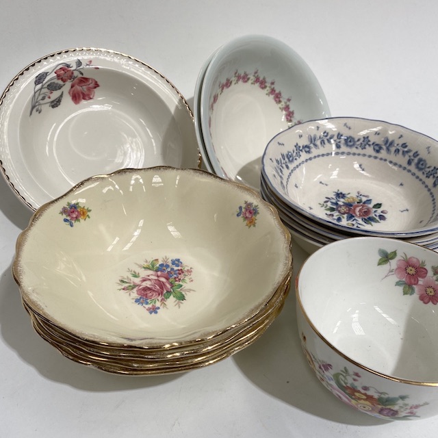 DINNERWARE Vintage Floral Bowl Assorted